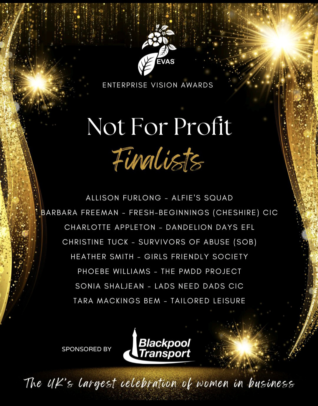 We’re EVAS 2025 Finalists! Not For Profit Category