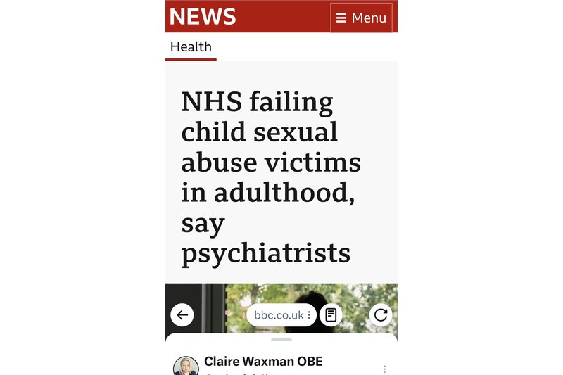 The Abuse May Be Non-Recent. The Impact Is Happening Now.